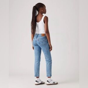 Levi’s High Rise Wedgie Button Fly Straight Leg Jeans Size 26